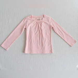 Harper Canyon Girls Light Pink Long Sleeve Tee Size 3 Soft Cotton Stretch Shirt